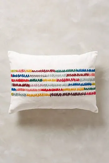 Cotton Hand Embroidery Cushion Cover