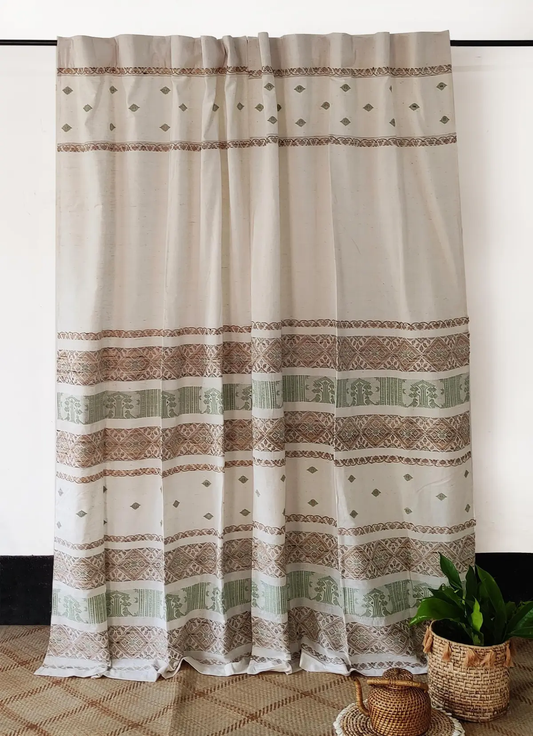 Cotton x Eri Silk Curtain 9