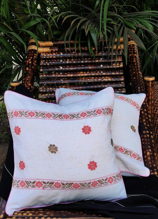 Cotton x Eri Silk Cushion Cover