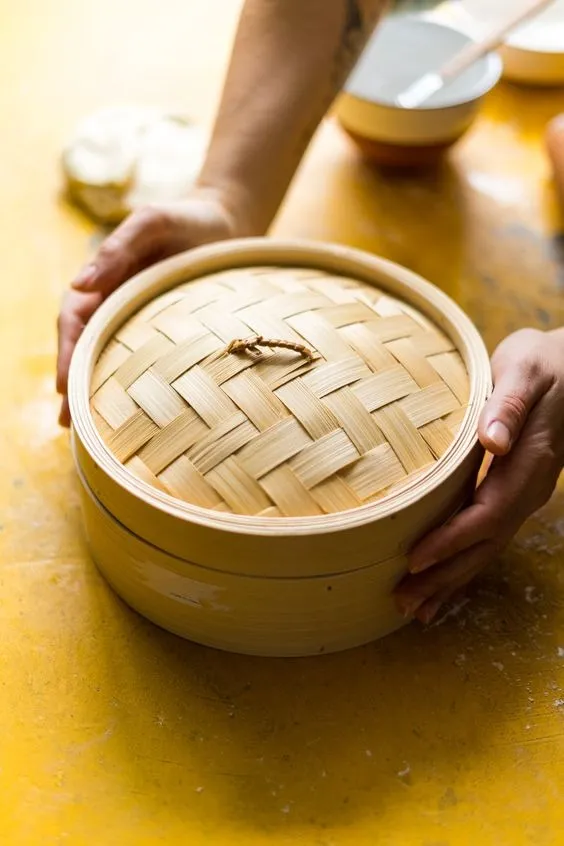 Handcrafted Bamboo Dimsum Box