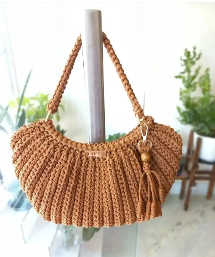 Handmade Crochet Handbag 10
