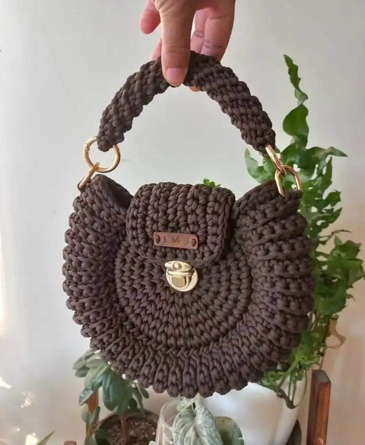 Handmade Crochet Handbag 7