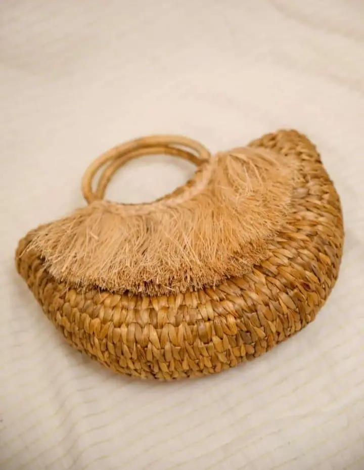 Handmade and Natural Water Hyacinth Bag