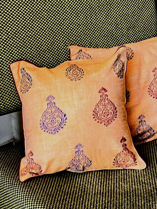 Orange Cushion Cover (Set of 2)