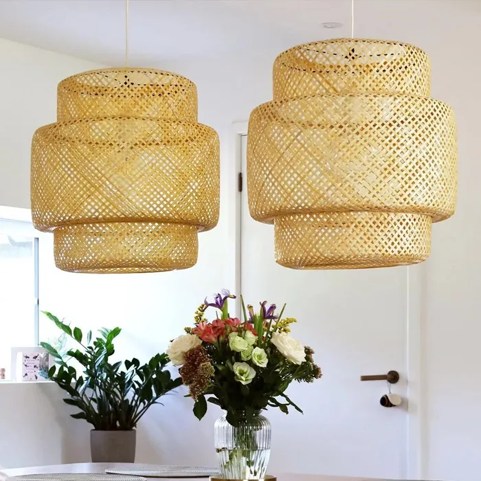 Bamboo Lamp Shade 2