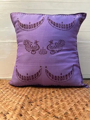 Purple Cushion Cover (Set of 2)